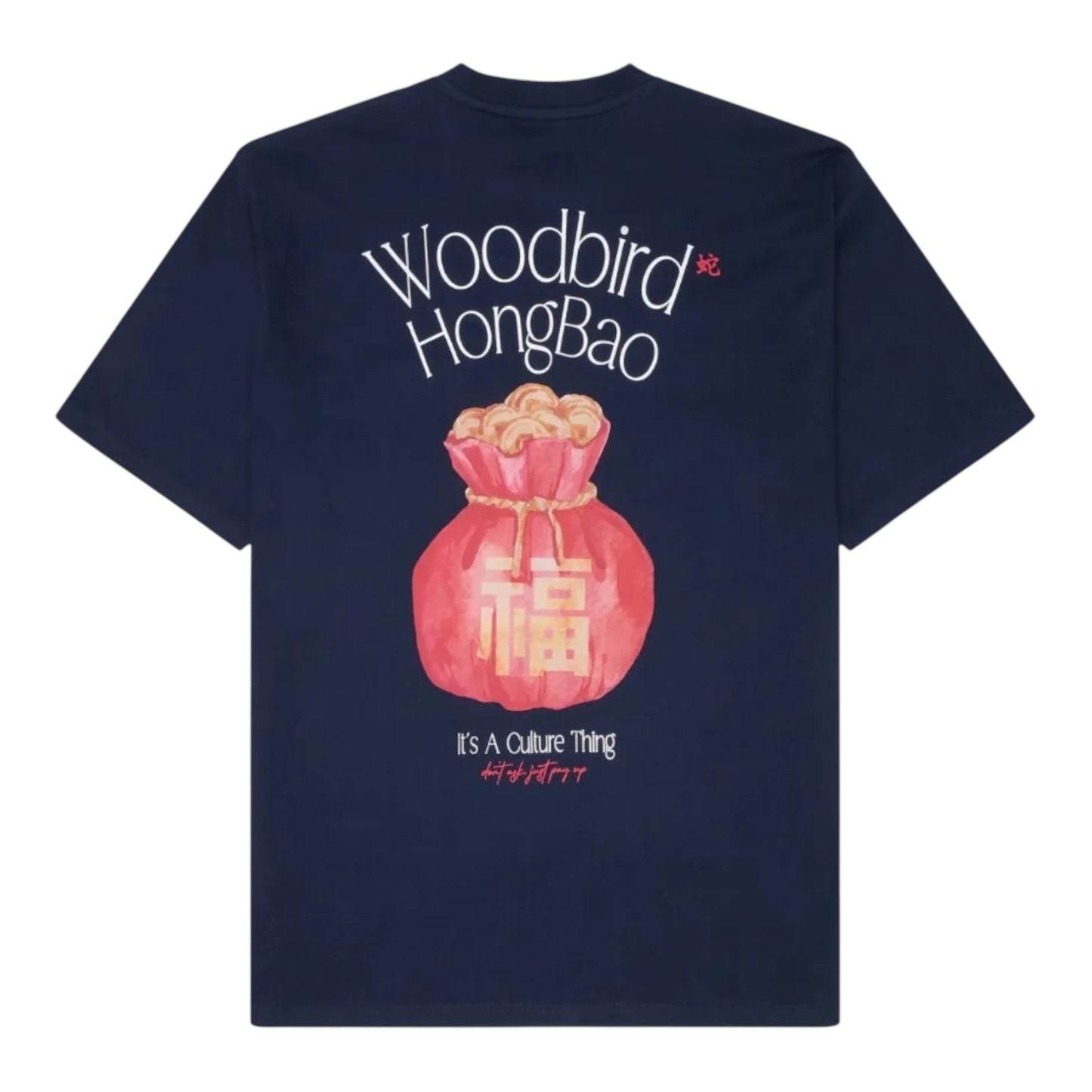 Woodbird WBBaine HongBao Tee - Navy Blazer