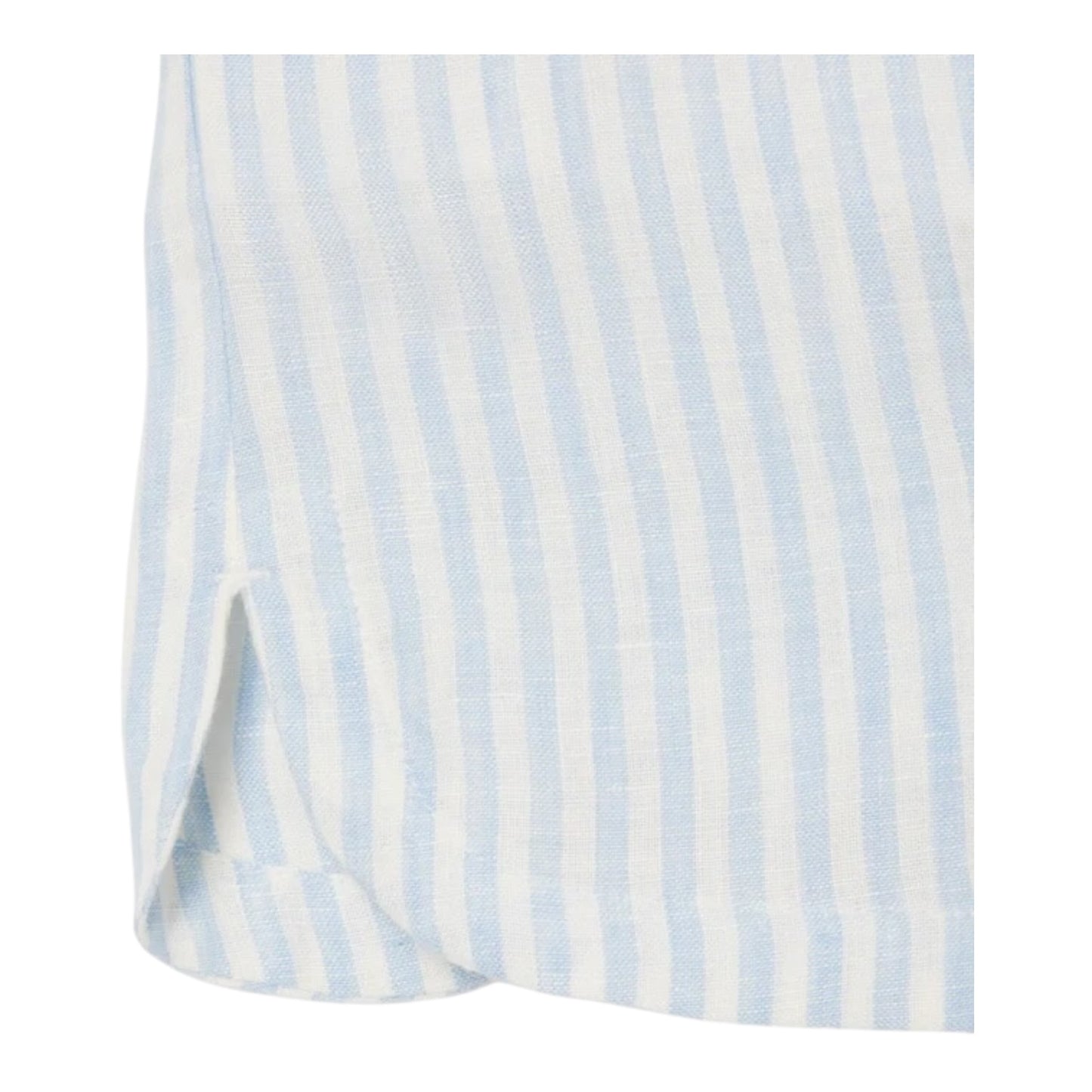 Lacoste Wide Striped Shorts - Blue/White