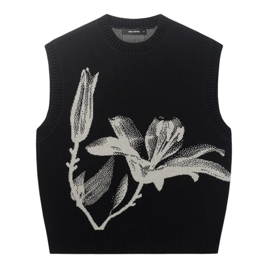 Daily Paper Floral Spencer - Black