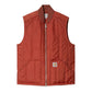 Carhartt WIP Lachlan Vest Liner - Vermillion