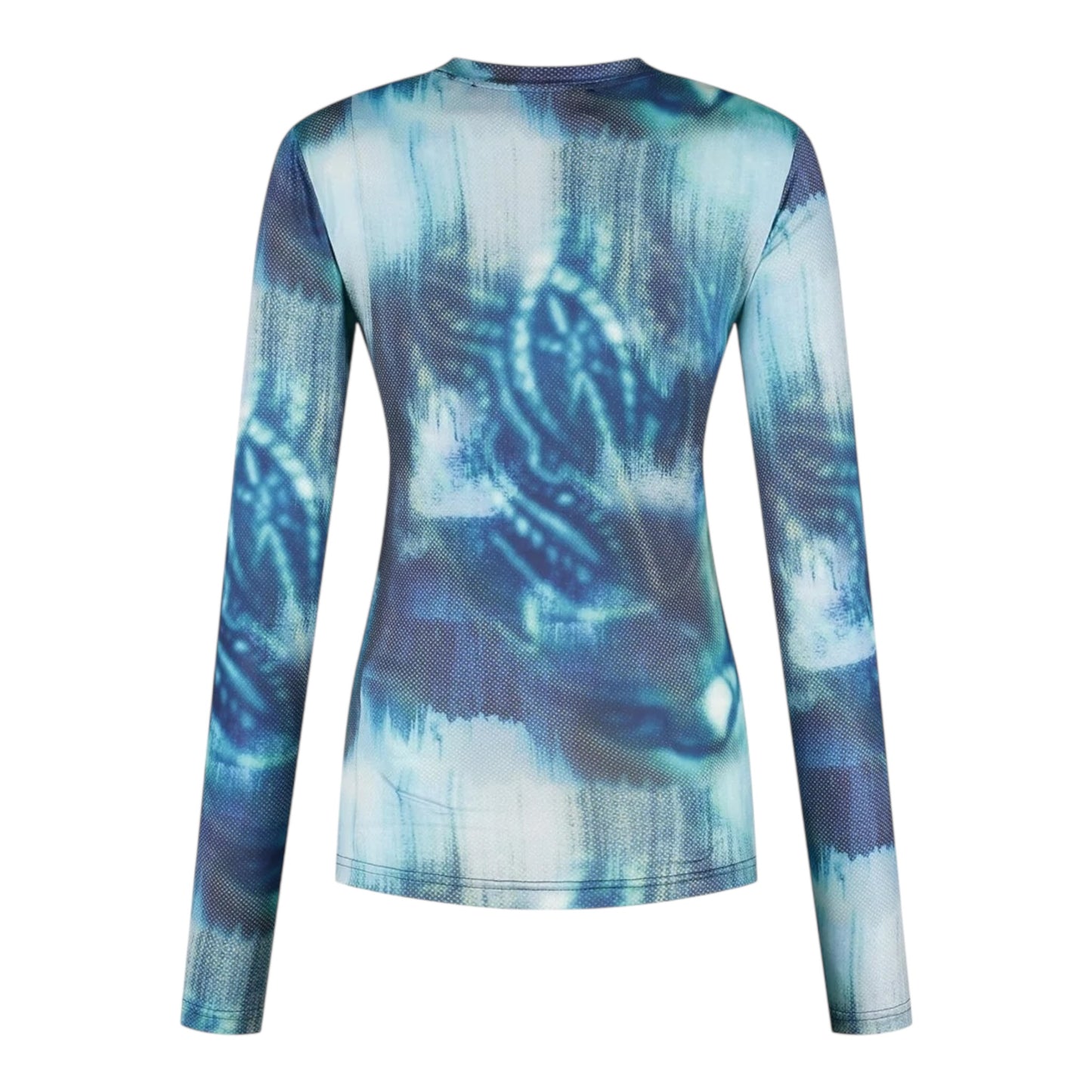 Daily Paper Fitted Braid Ls Tee - Blue