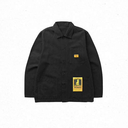 Service Works Classic Coverall Jacket - Black