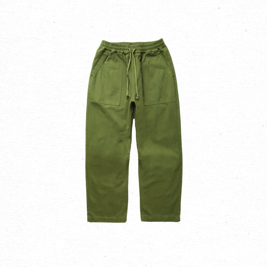 Service Works Classic Herringbone Chef Pants - Pesto