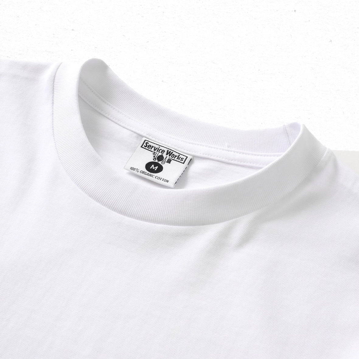 Service Works Organic Chefswear Tee - White