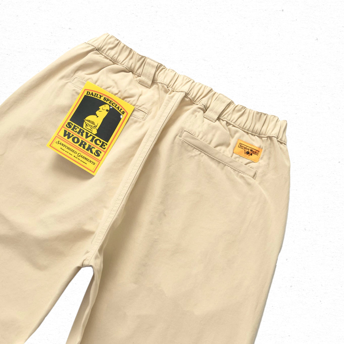 Service Works Twill Waiters Pant - Beige